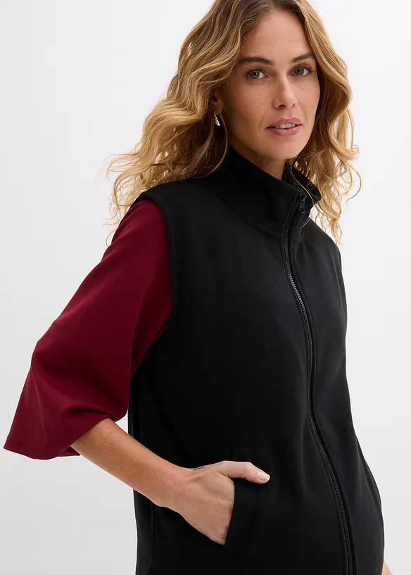 3-i-1-mammavest med b&aelig;reinnfelling av fleece, bonprix