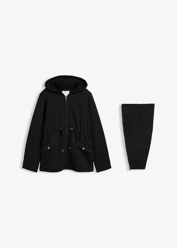 3-i-1-sweatjakke for graviditeten og tiden etterp&aring; med babyinnsats, bonprix