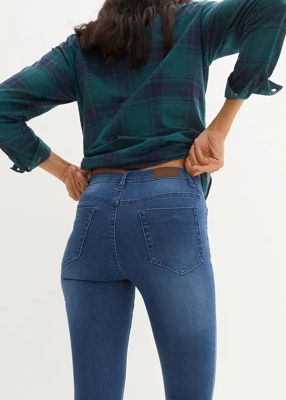 Slim Fit-jeans High Waist, Shaping, bonprix