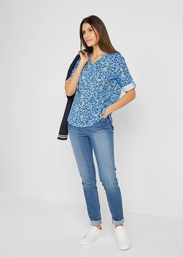 Jeggings Mid Waist, komfortlinning, bonprix