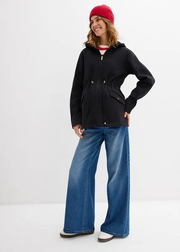 3-i-1-sweatjakke for graviditeten og tiden etterp&aring; med babyinnsats, bonprix