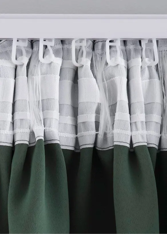 M&oslash;rkleggingsgardin, kommer i mange st&oslash;rrelser (1-pack), bonprix