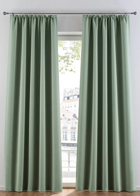 M&oslash;rkleggingsgardin, kommer i mange st&oslash;rrelser (1-pack), bonprix