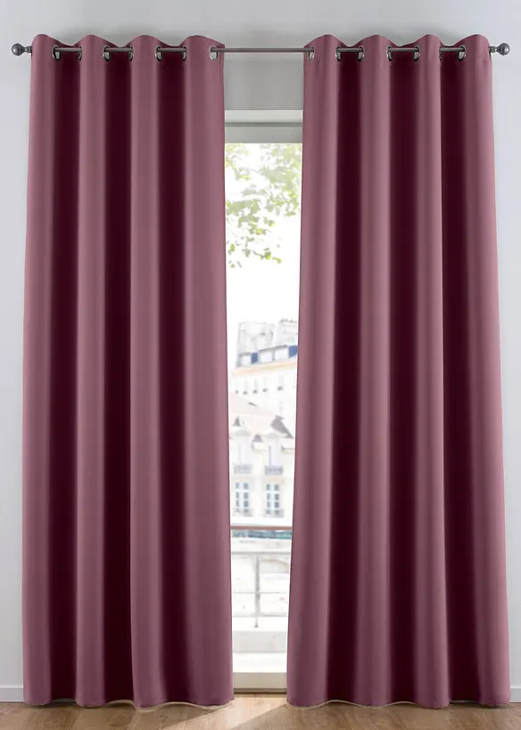 M&oslash;rkleggingsgardin, kommer i mange st&oslash;rrelser (1-pack), bonprix