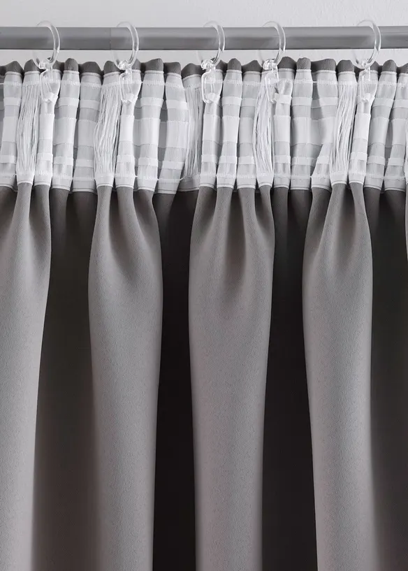 M&oslash;rkleggingsgardin, kommer i mange st&oslash;rrelser (1-pack), bonprix