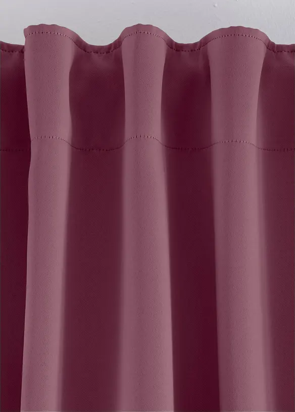 M&oslash;rkleggingsgardin, kommer i mange st&oslash;rrelser (1-pack), bonprix