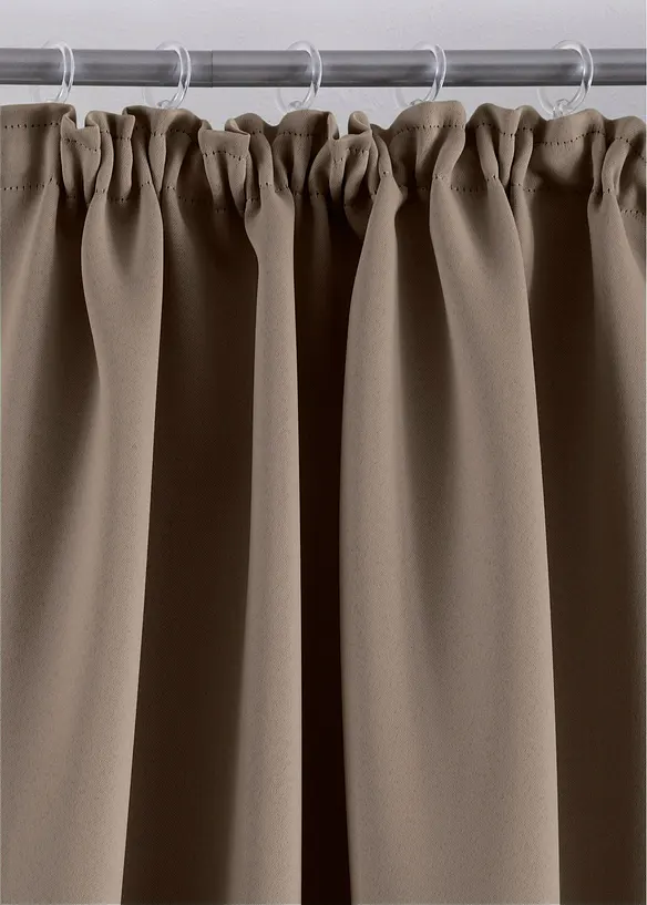 M&oslash;rkleggingsgardin, kommer i mange st&oslash;rrelser (1-pack), bonprix