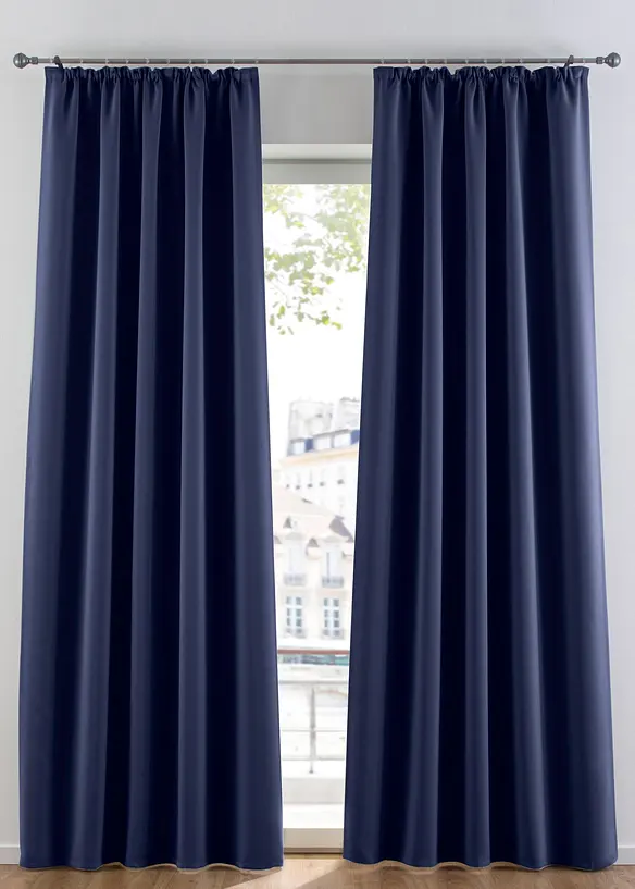 M&oslash;rkleggingsgardin, kommer i mange st&oslash;rrelser (1-pack), bonprix