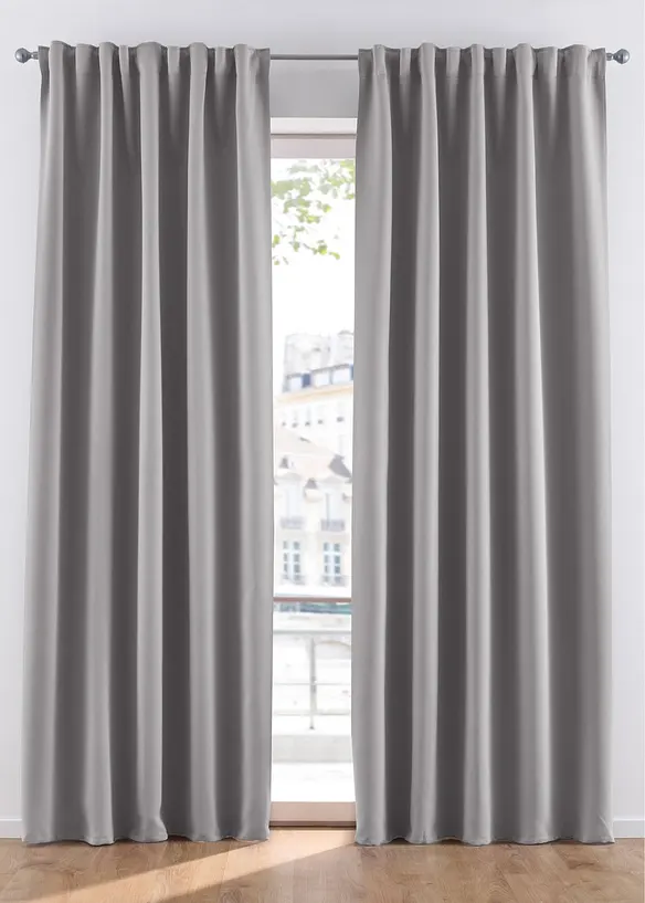 M&oslash;rkleggingsgardin, kommer i mange st&oslash;rrelser (1-pack), bonprix