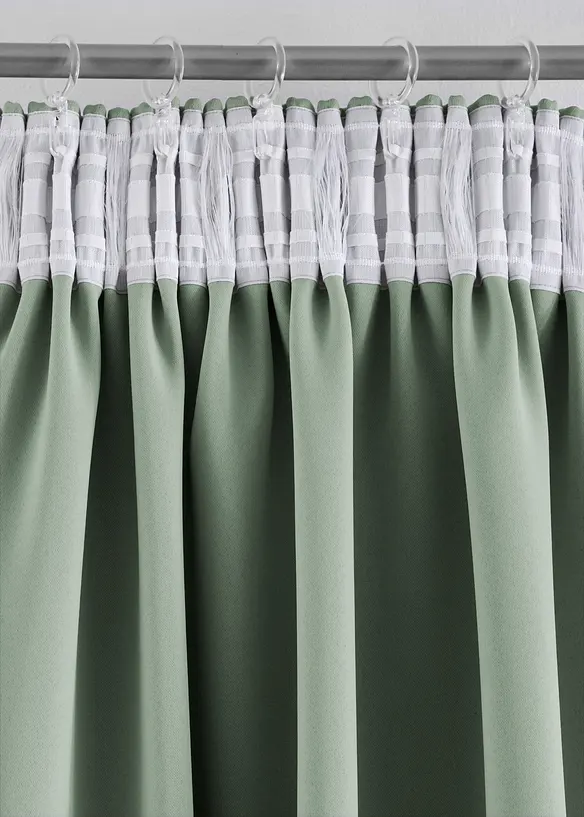 M&oslash;rkleggingsgardin, kommer i mange st&oslash;rrelser (1-pack), bonprix