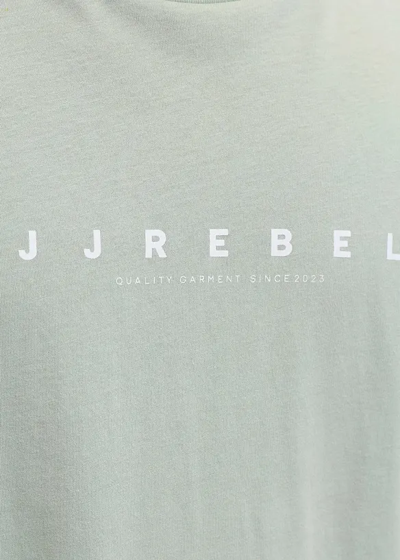 T-skjorte fra JJ REBEL av 100% bomull, Loose Fit, JJ REBEL