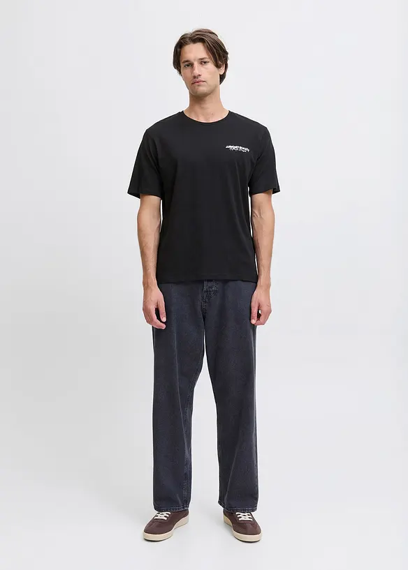 T-skjorte fra JJ REBEL av 100% bomull, Loose Fit, JJ REBEL