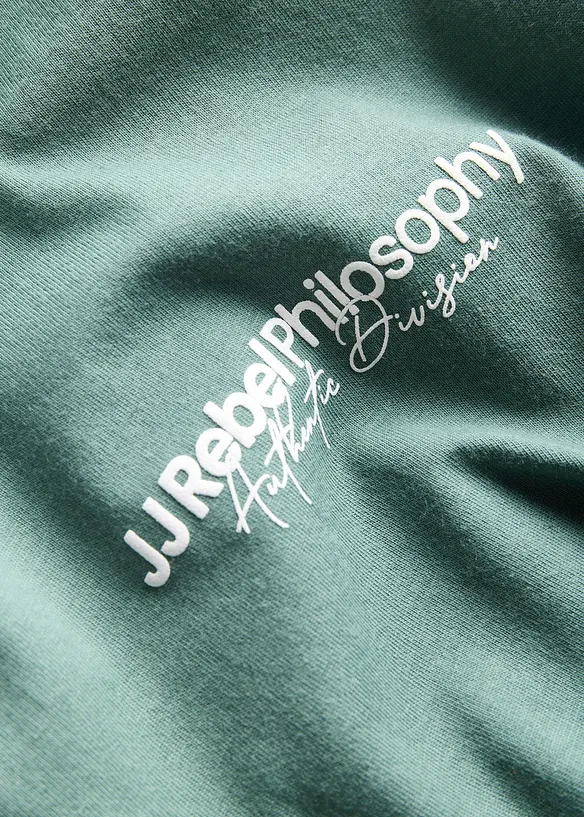 T-skjorte fra JJ REBEL av 100% bomull, Loose Fit, JJ REBEL