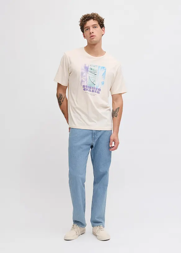 Jeans fra JJ REBEL av 100% bomull, Relaxed Fit, JJ REBEL