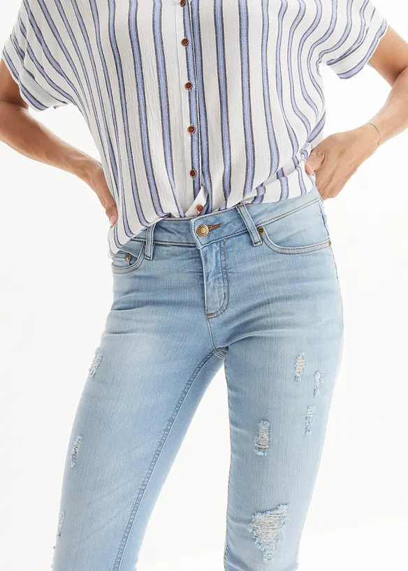 Skinny-jeans Mid Waist, Stretch, bonprix
