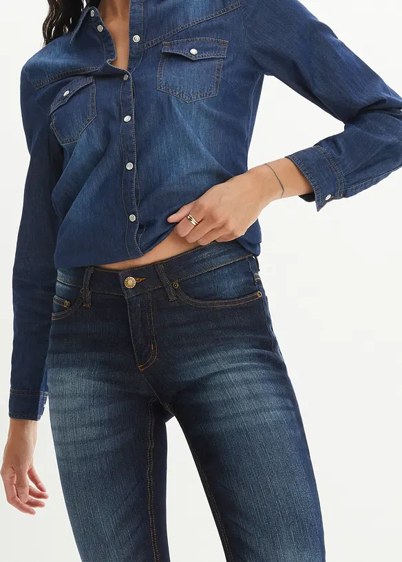 Skinny-jeans Mid Waist, Stretch, bonprix