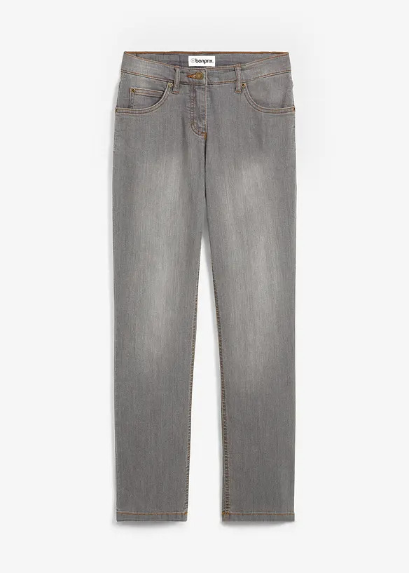 Straight-jeans Mid Waist, Stretch, bonprix
