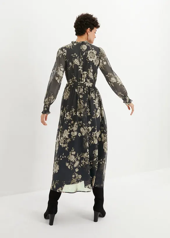 Chiffonkjole, bonprix