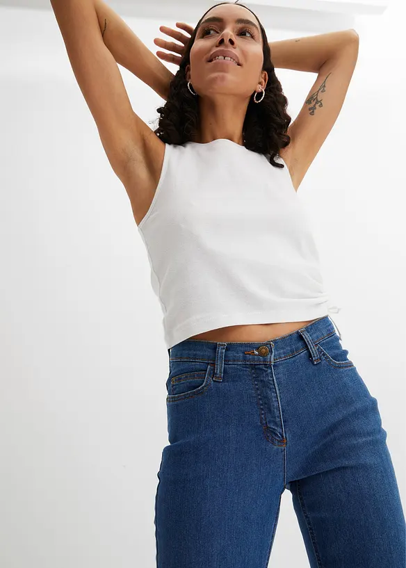 Bootcut-jeans Mid Waist, Stretch, bonprix