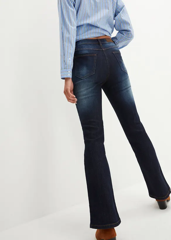 Bootcut-jeans Mid Waist, Stretch, bonprix