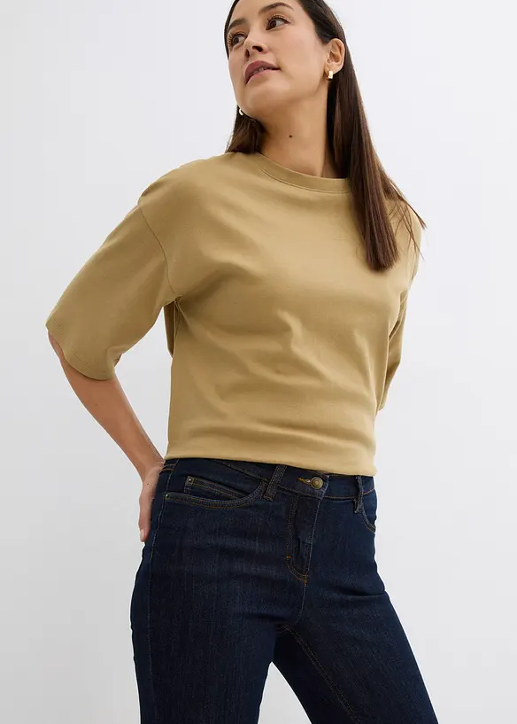 Bootcut-jeans Mid Waist, Stretch, bonprix