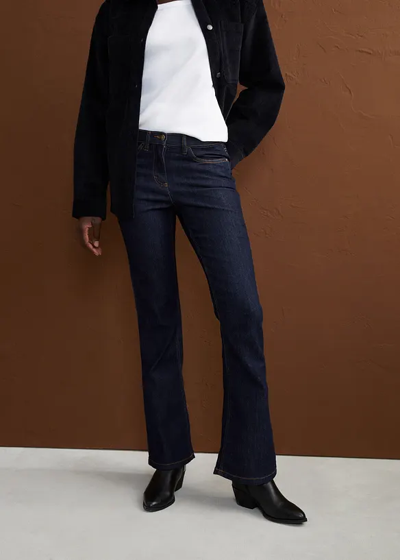 Bootcut-jeans Mid Waist, Stretch, bonprix