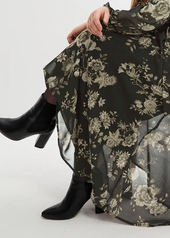 Chiffonkjole, bonprix