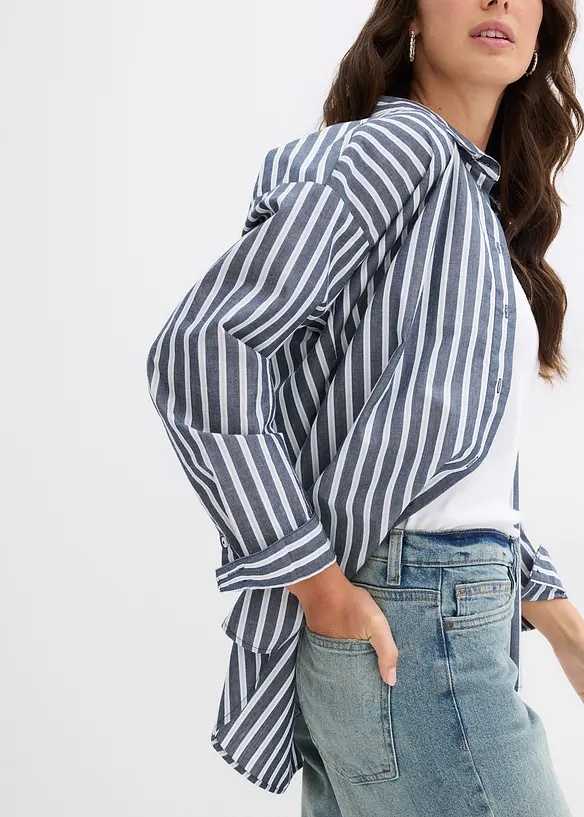 Wide leg-jeans, Mid Waist, bonprix