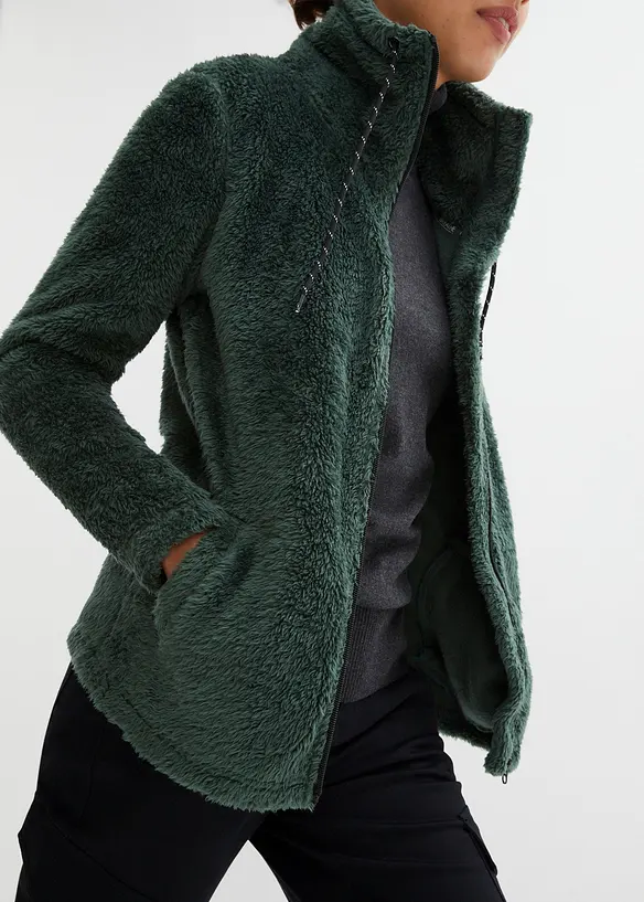 Jakke i pilefleece, bonprix