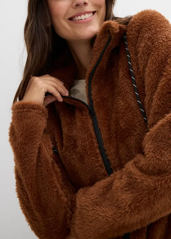 Jakke i pilefleece, bonprix