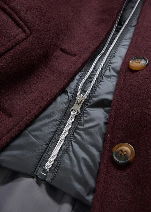 Vinterk&aring;pe i 2-i-1-stil, bonprix