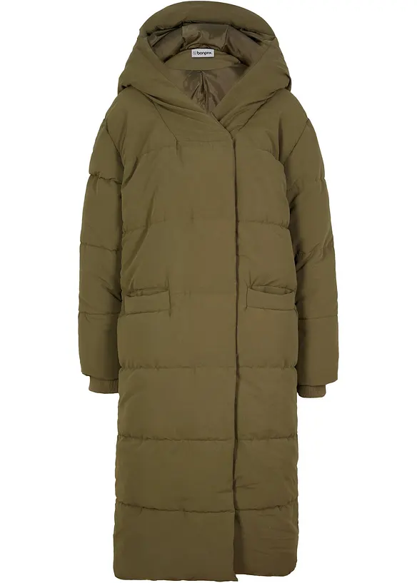 Vattert, oversized k&aring;pe, bonprix