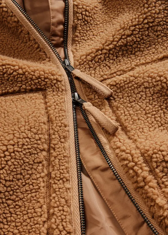 F&ocirc;ret teddyfleece-jakke, bonprix