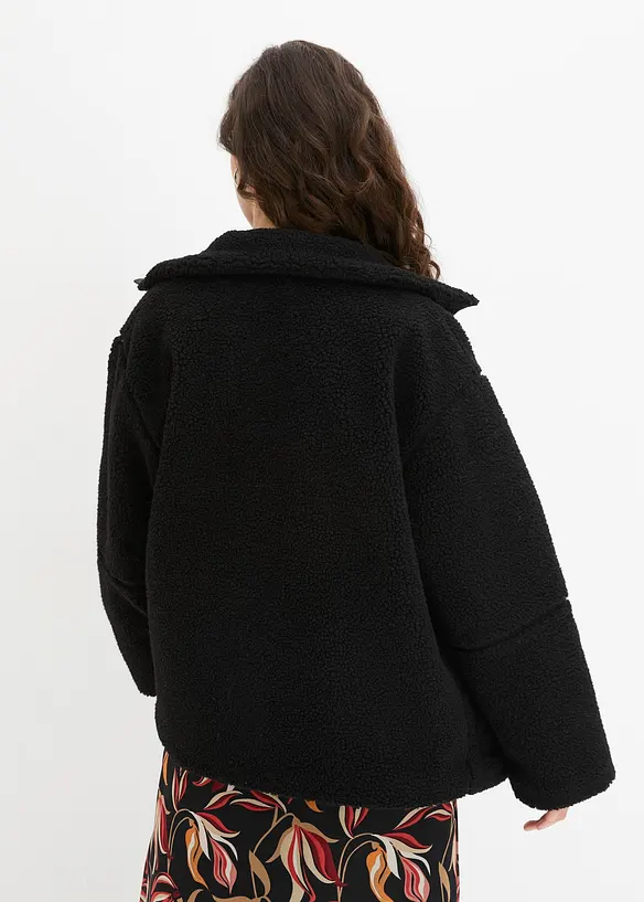 F&ocirc;ret teddyfleece-jakke, bonprix