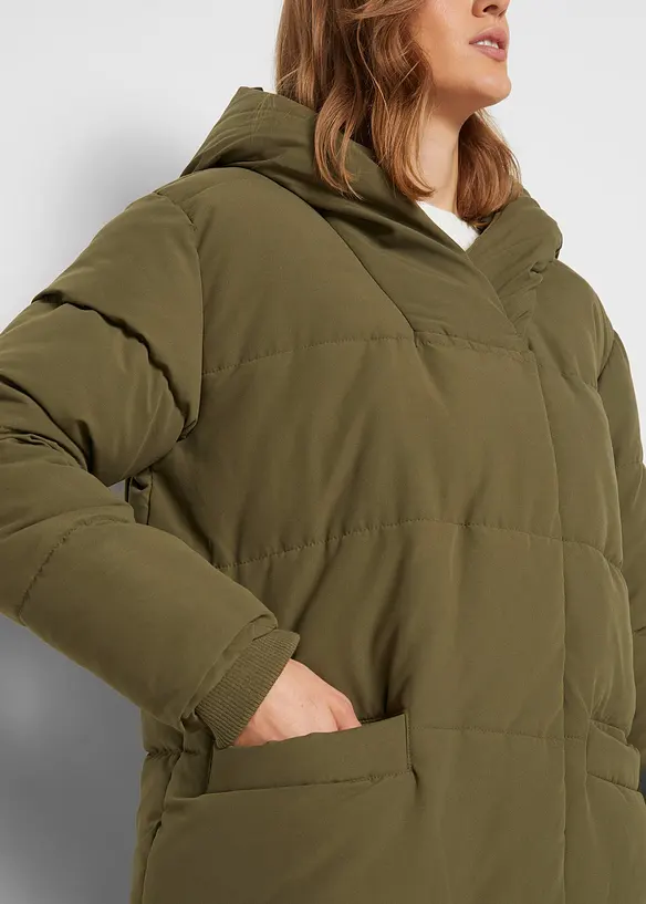 Vattert, oversized k&aring;pe, bonprix