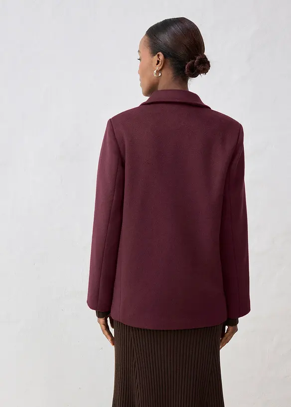 Losjakke med ull, bonprix