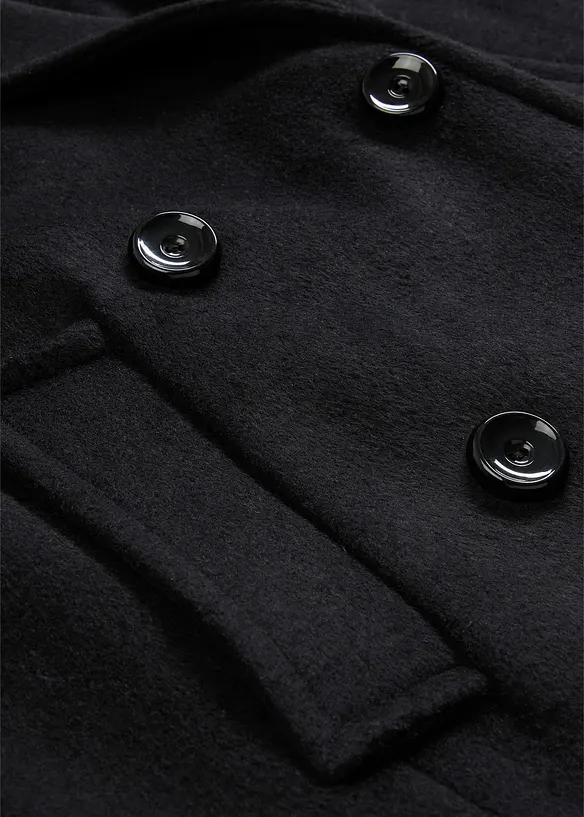 Losjakke med ull, bonprix