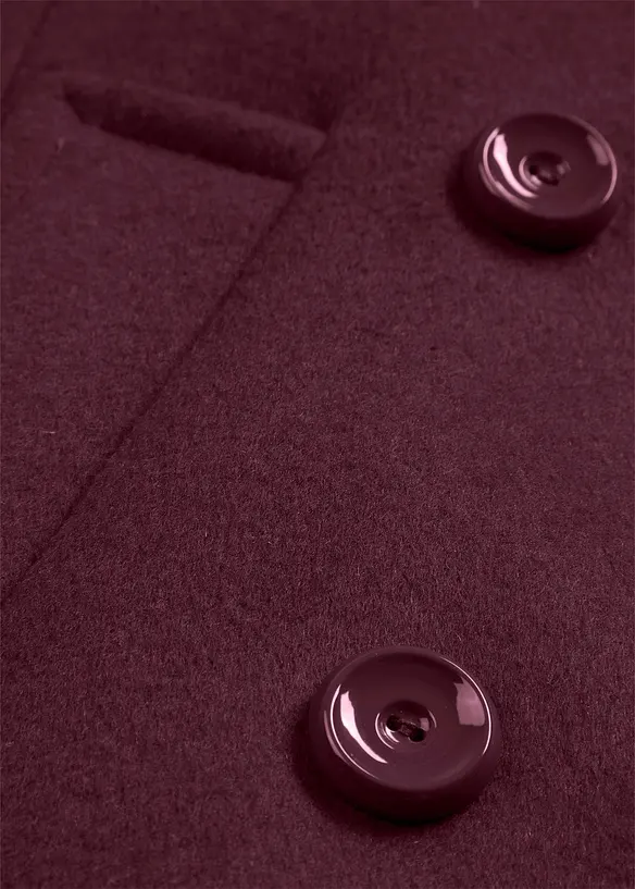 Losjakke med ull, bonprix