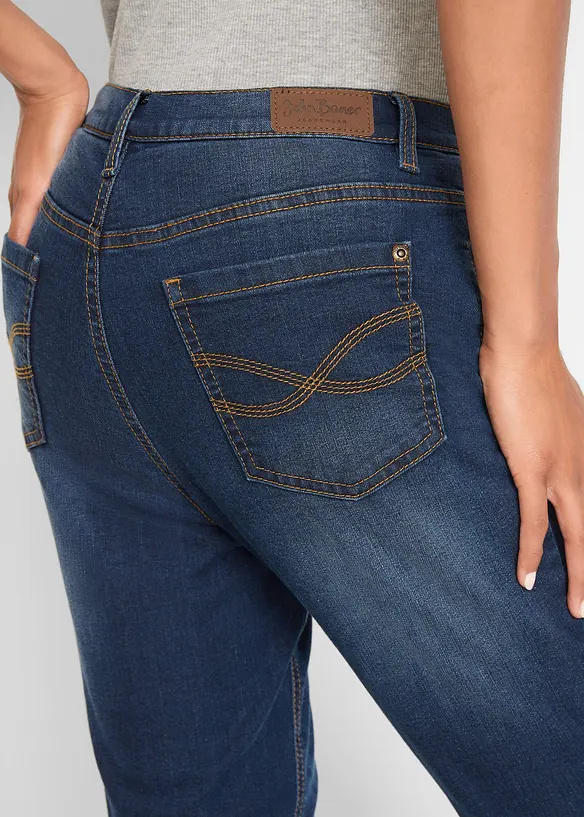 Straight-jeans, f&ocirc;ret, High Waist, bonprix