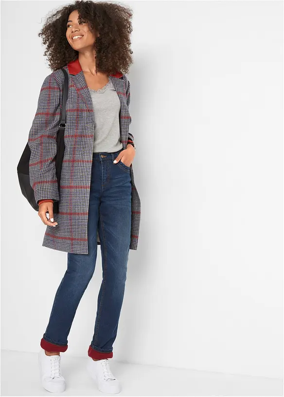 Straight-jeans, f&ocirc;ret, High Waist, bonprix