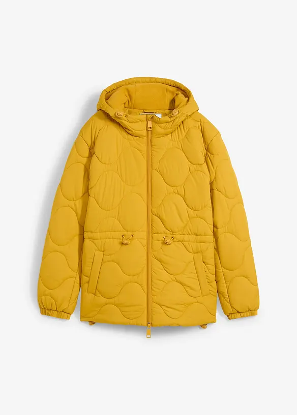 Vattert jakke med hette, bonprix