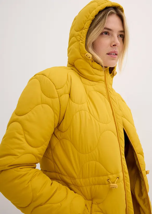 Vattert jakke med hette, bonprix