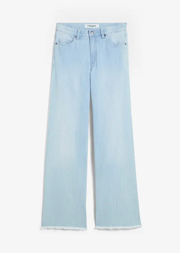 Wide Leg-jeans High Waist, bonprix