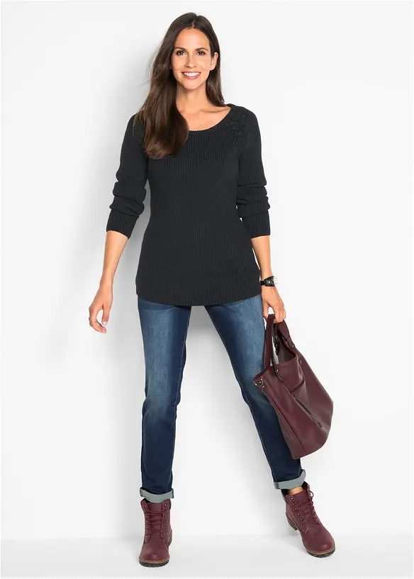 Boyfriend-jeans Mid Waist, Stretch, bonprix