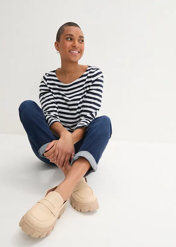 Boyfriend-jeans Mid Waist, Stretch, bonprix