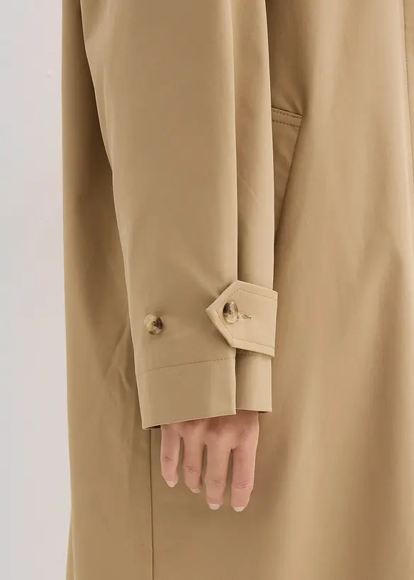 Trenchcoat med spensel, bonprix