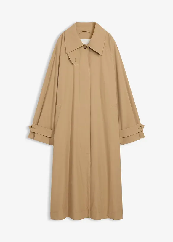 Trenchcoat med spensel, bonprix