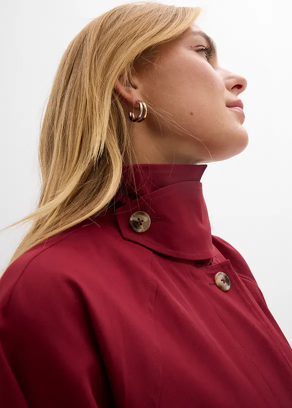 Trenchcoat med spensel, bonprix