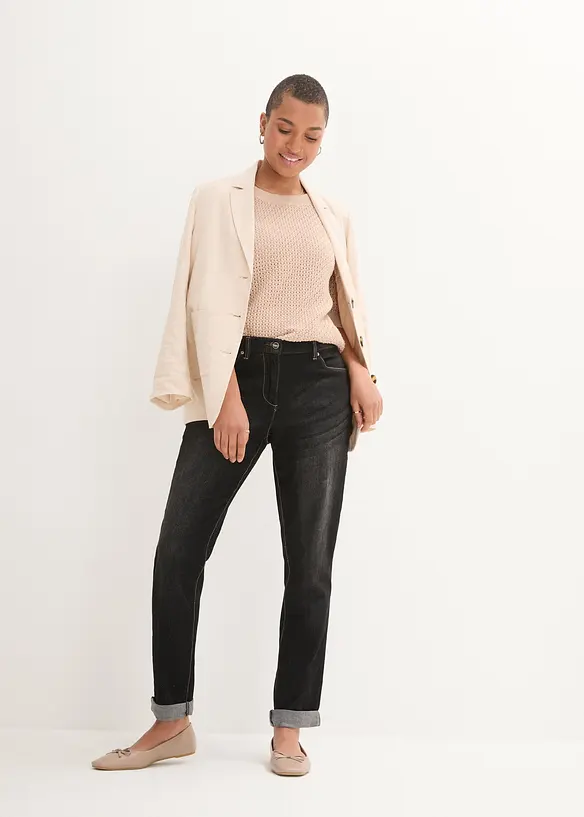 Boyfriend-jeans Mid Waist, Stretch, bonprix