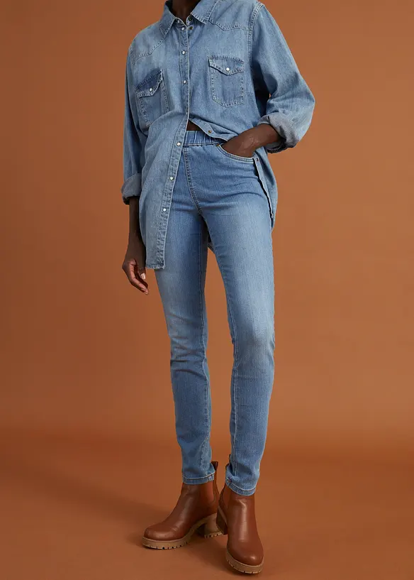 Behagelig treggings med stretch, bonprix